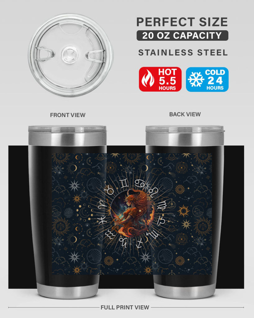 sagittarius Straight 399#- zodiac- Tumbler