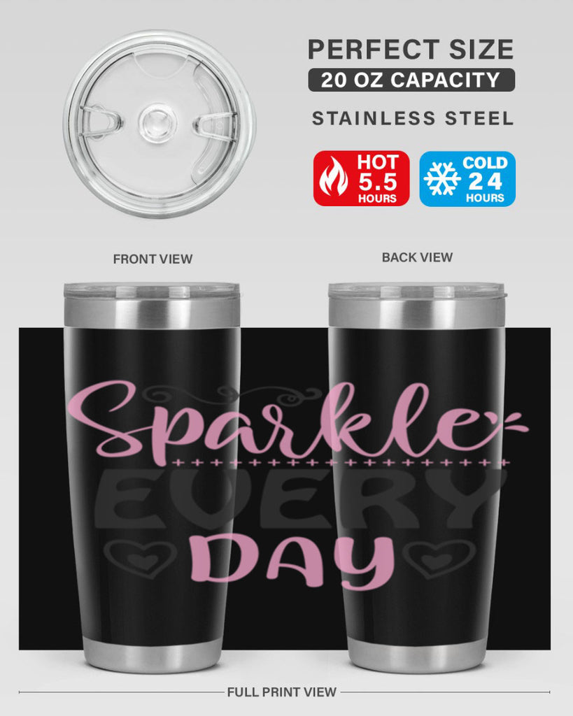 sparkle every day Style 1#- make up- Tumbler