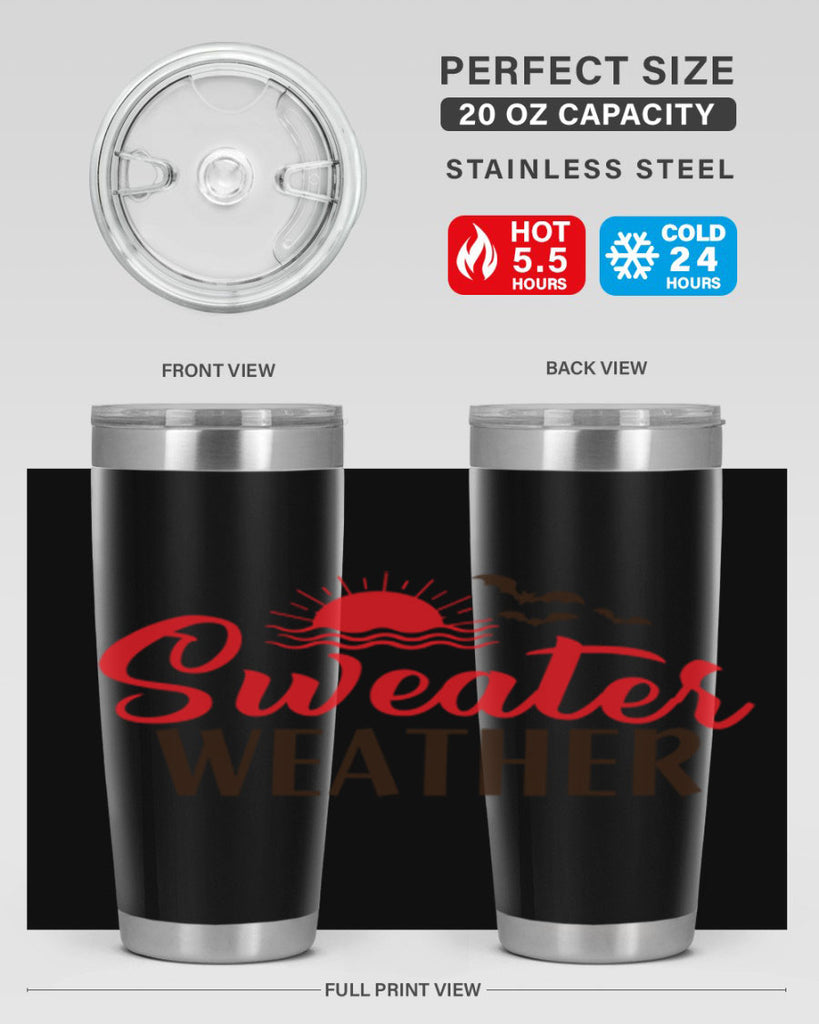 sweater weather 584#- fall- Tumbler