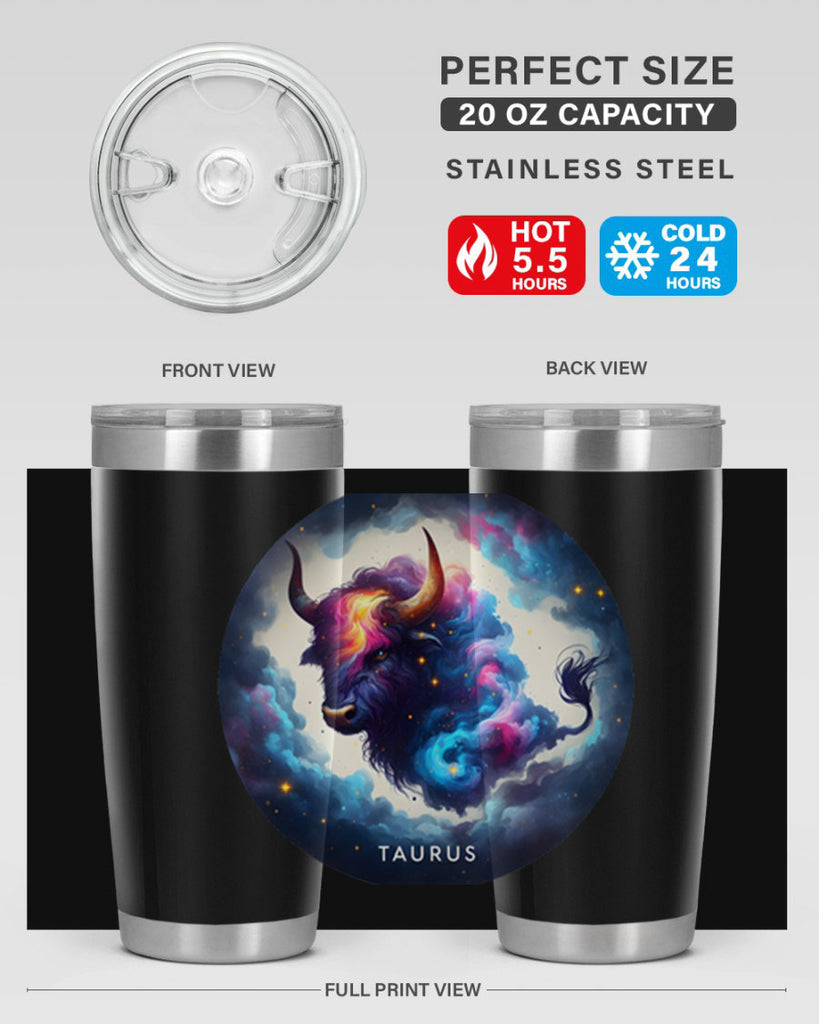 taurus 511#- zodiac- Tumbler