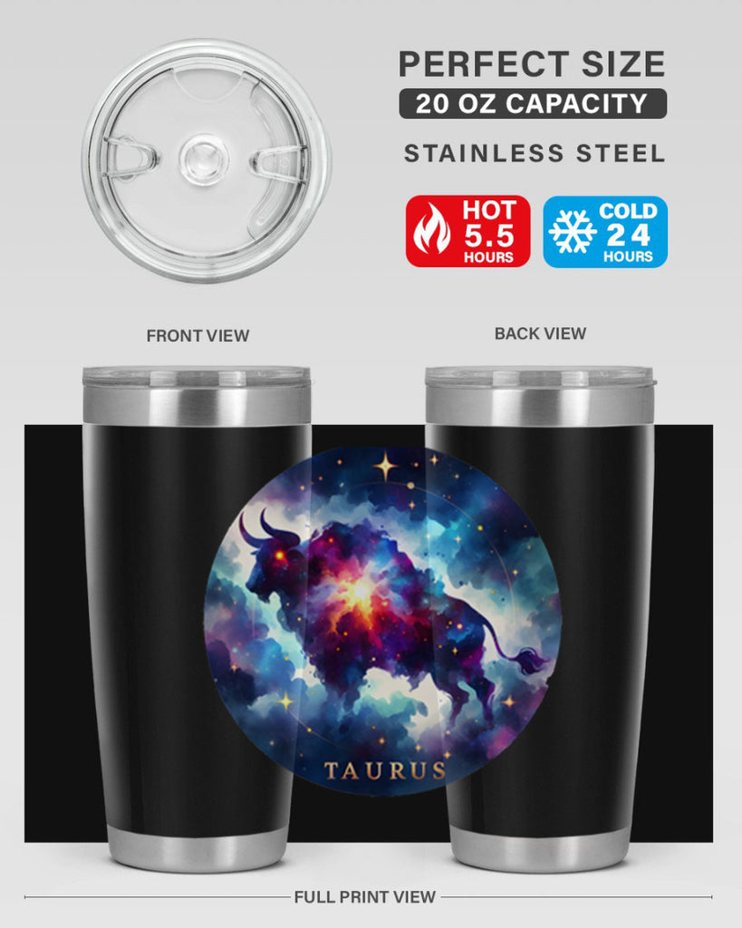 taurus 512#- zodiac- Tumbler