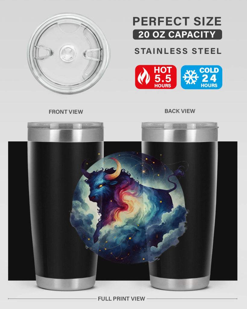 taurus 523#- zodiac- Tumbler