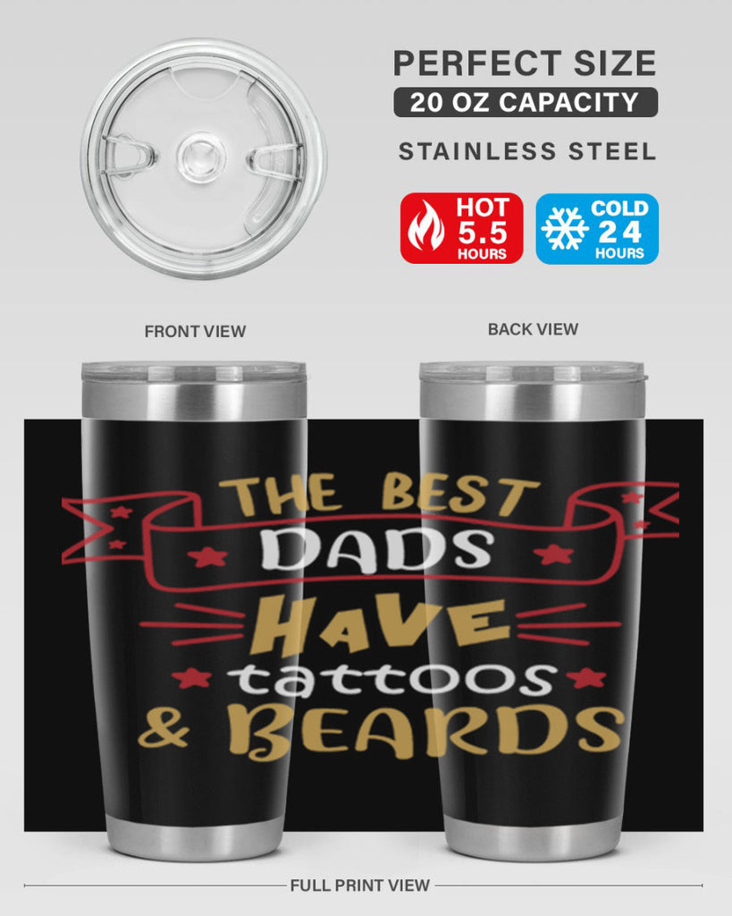 the best dads have tattoos beards 4#- fathers day- Tumbler
