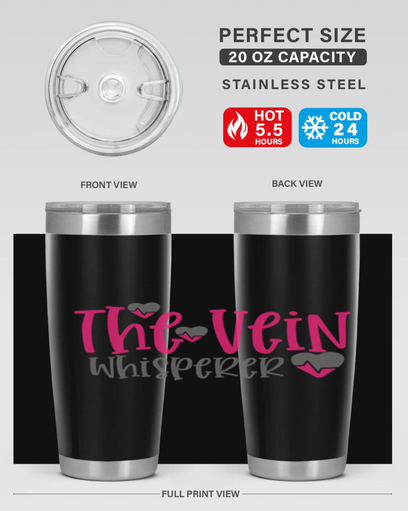 the vein whisperer Style 345#- nurse- tumbler