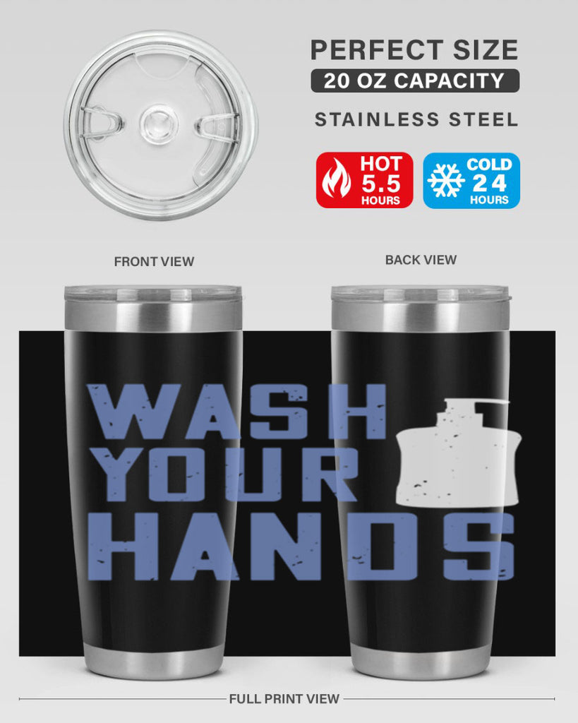 wash your hands Style 13#- corona virus- Cotton Tank