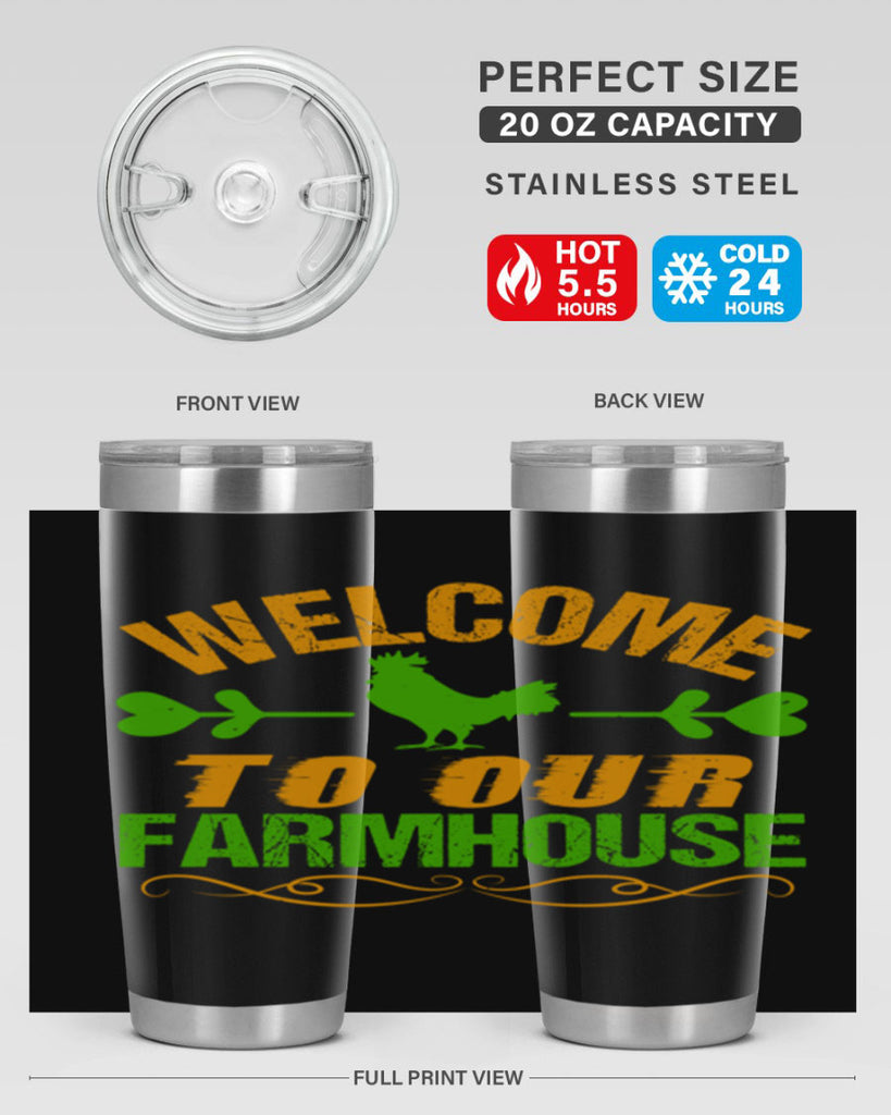 welcome to your farmhouse 28#- farming and gardening- Tumbler