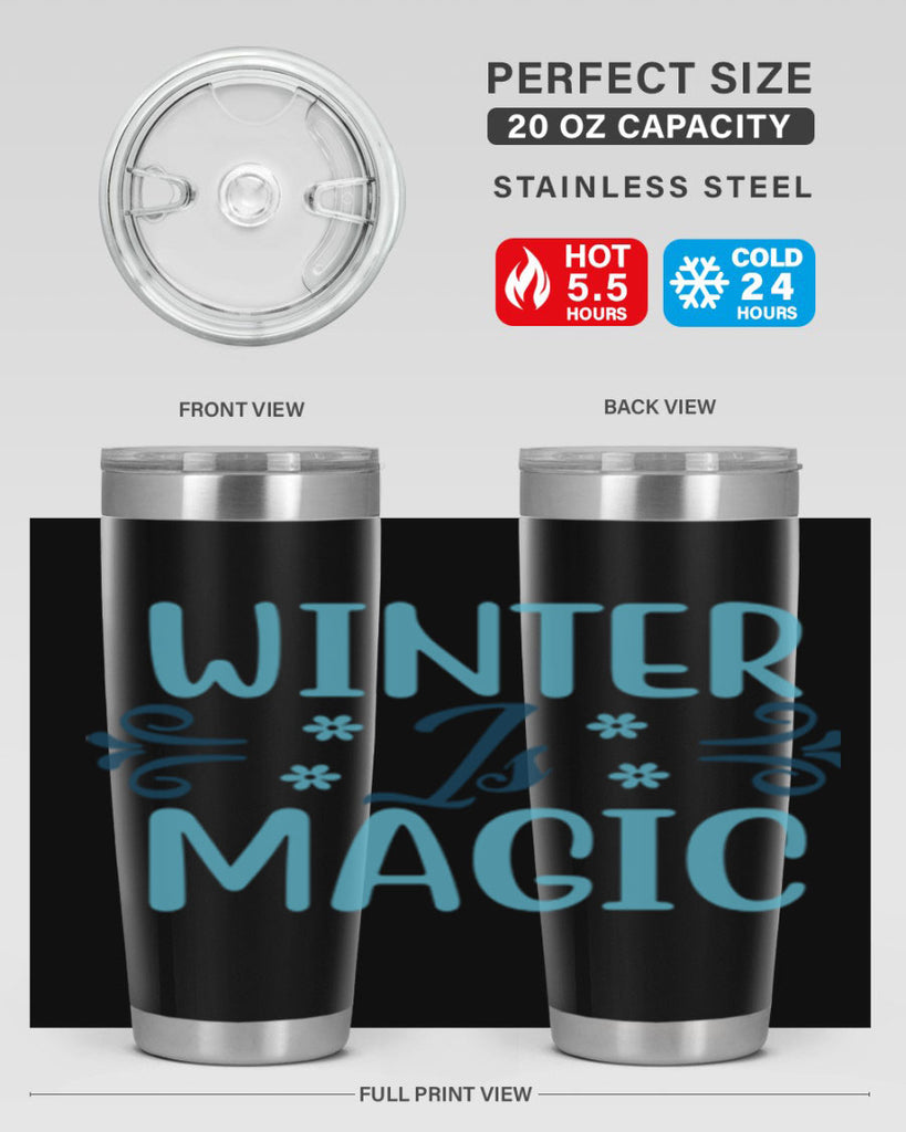 winter is magic 507#- winter- Tumbler