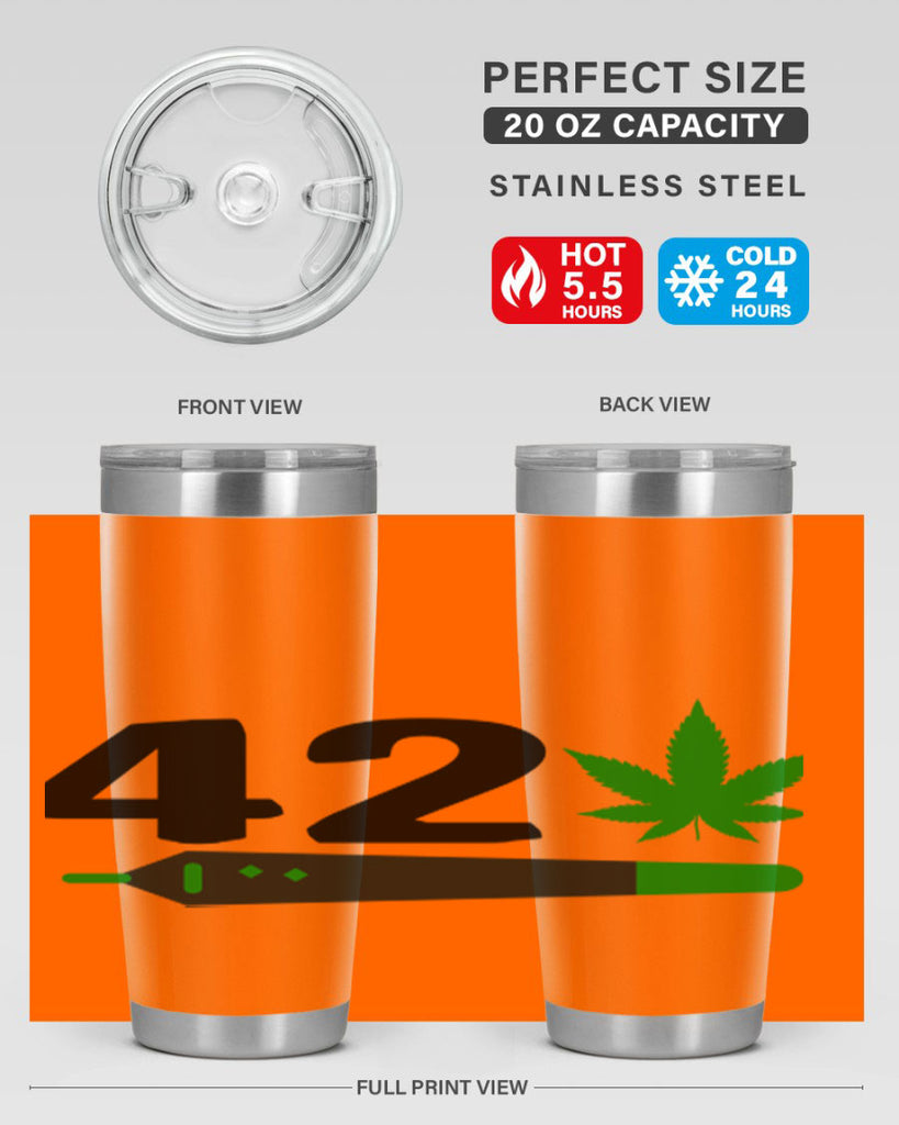 420 weed pen 3#- marijuana- Tumbler