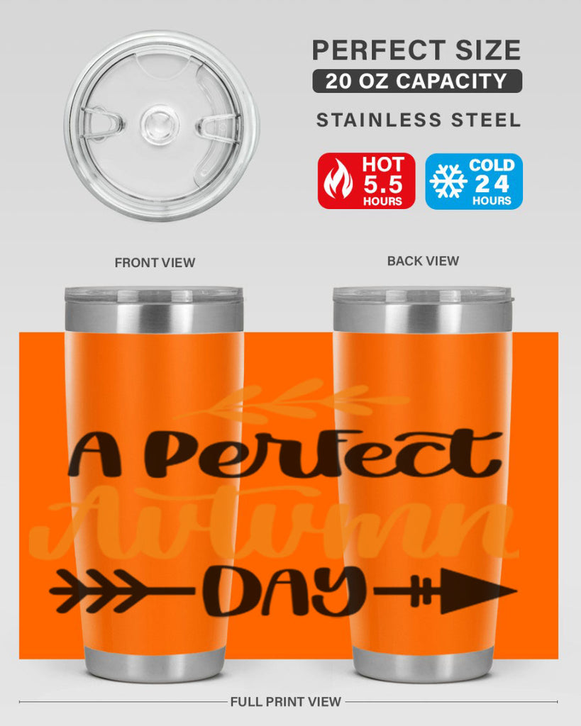 A Perfect Autumn Day 470#- fall- Tumbler