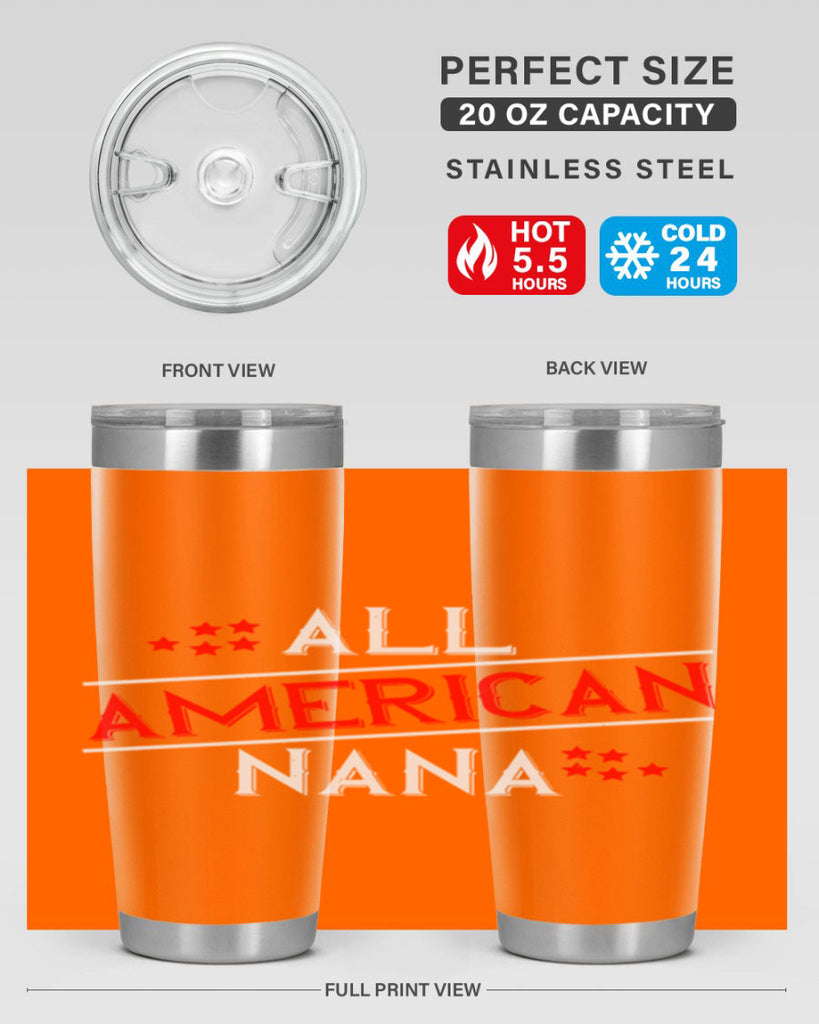 ALL american nana 110#- grandma - nana- Tumbler