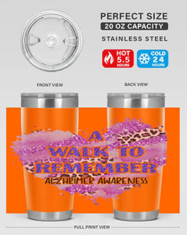 AlzheimerS Awareness A Walk To Remember 10#- alzheimers- Tumbler