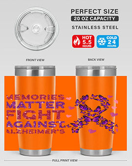 AlzheimerS Awareness Memory Matter 15#- alzheimers- Tumbler