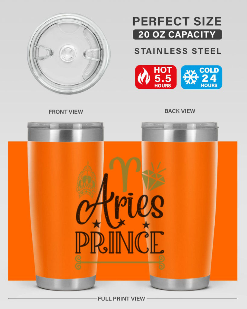 Aries prince 113#- zodiac- Tumbler