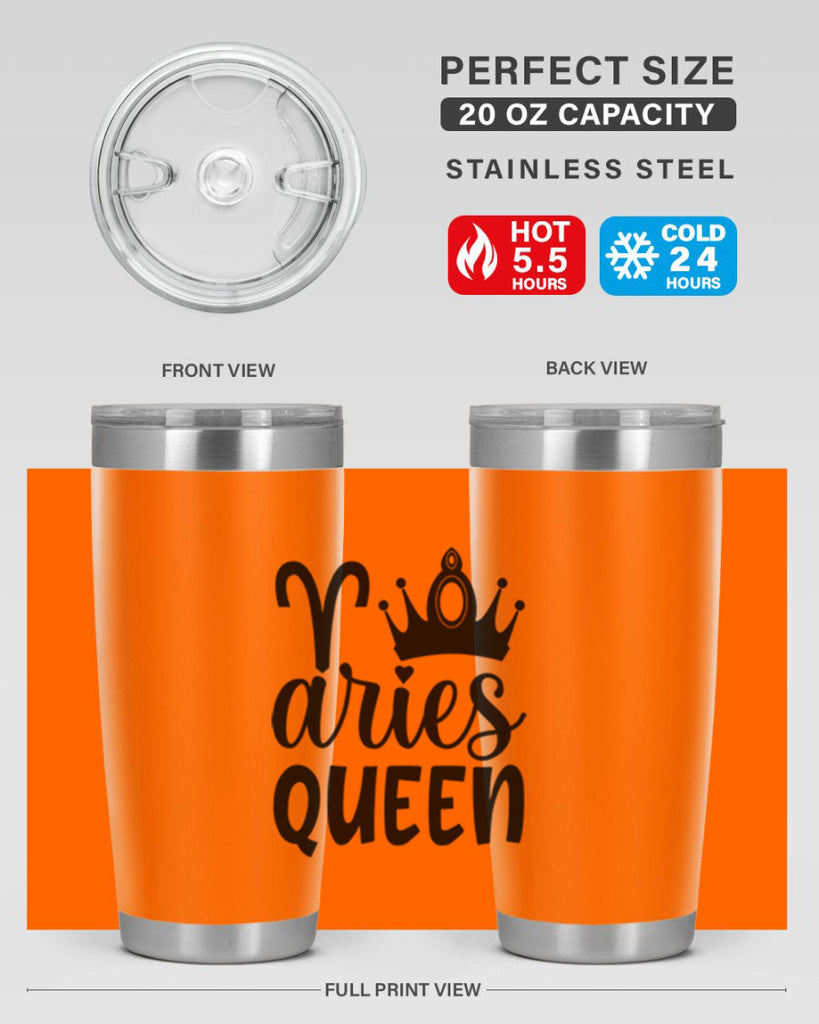 Aries queen 118#- zodiac- Tumbler