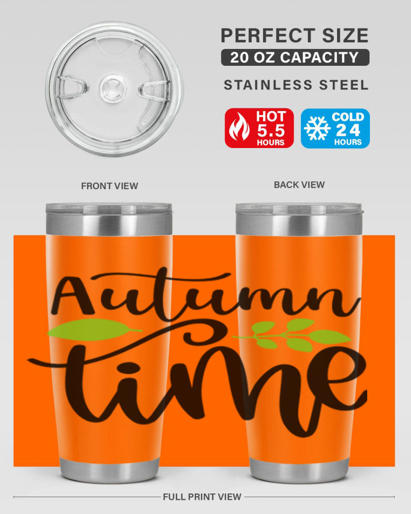 Autumn Time 35#- fall- Tumbler
