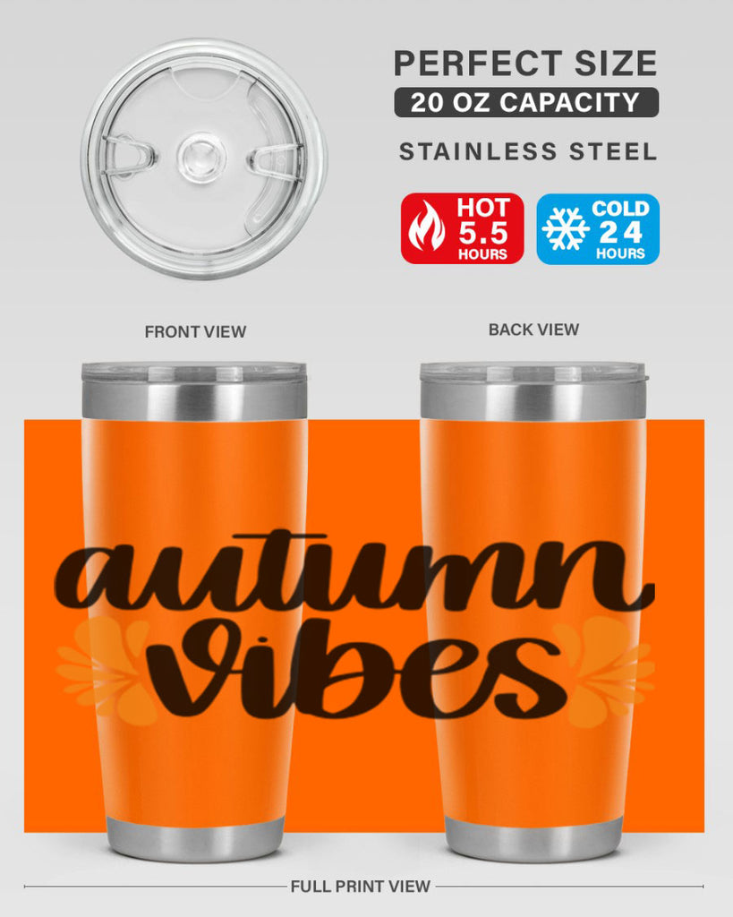 Autumn Vibes 478#- fall- Tumbler