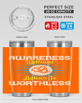 Awareness without action is worthless Style 2#- self awareness- Tumbler