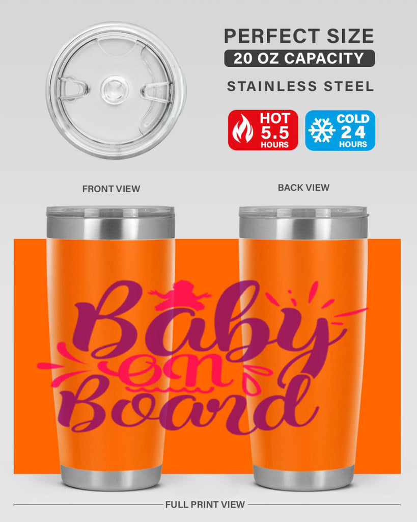 Baby On Board Style 289#- baby- tumbler