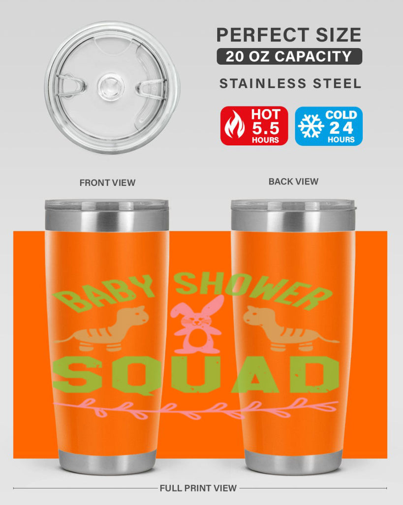 Baby Shower Squad Style 47#- baby shower- tumbler