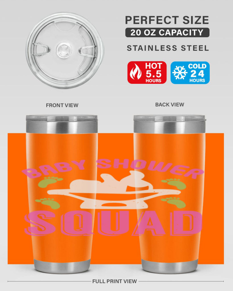 Baby shower Squad Style 152#- baby- tumbler