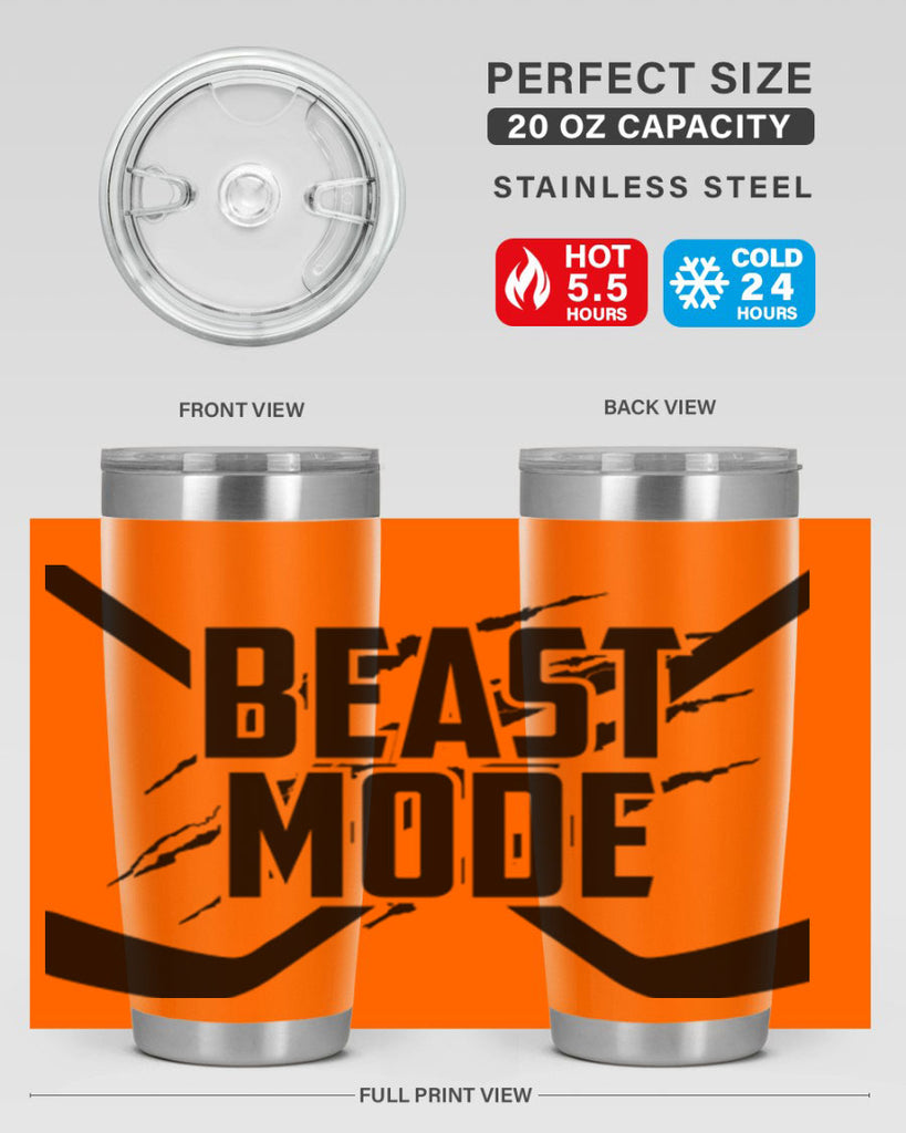 Beast mode 1426#- hockey- Tumbler