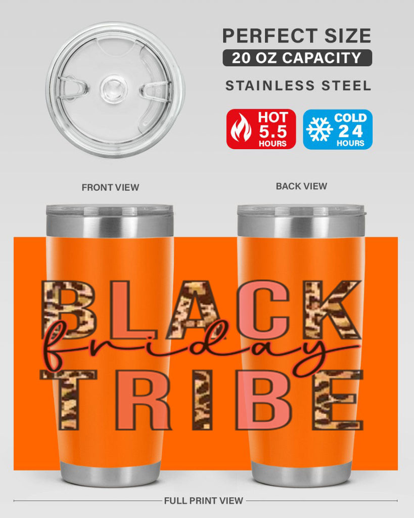 Black friday tribe 46#- fall- Tumbler