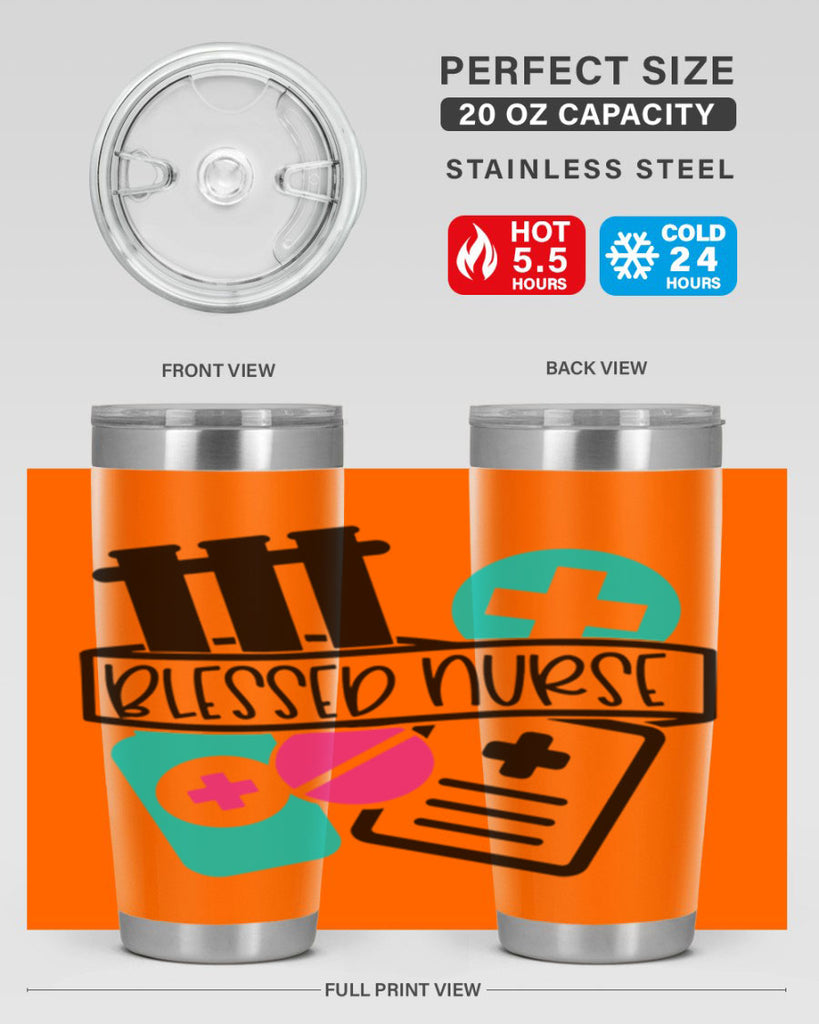 Blessed Nurse Style Style 216#- nurse- tumbler