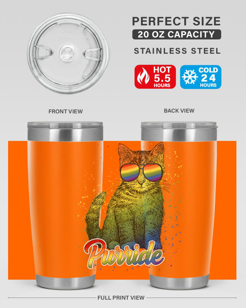 Cat Purride Lgbt Flag  Png 57#- lgbt- Tumbler