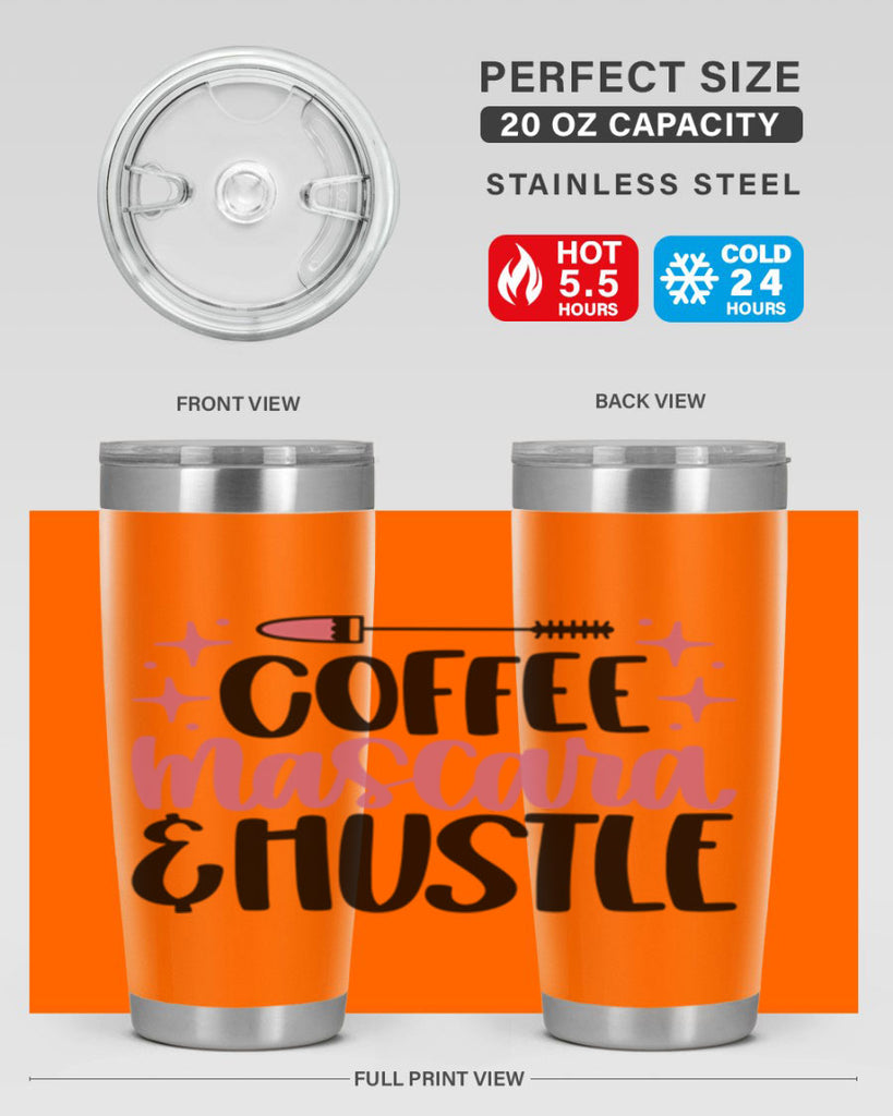 Coffee Mascara Hustle Style 109#- make up- Tumbler