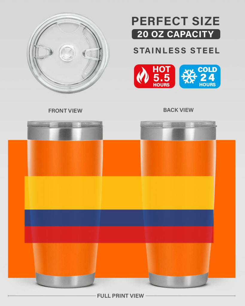 Colombia 161#- world flags- Tumbler