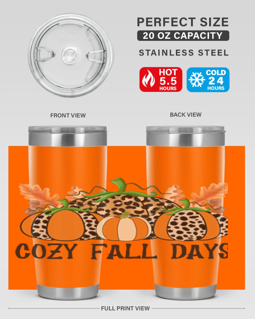 Cozy fall days 61#- fall- Tumbler