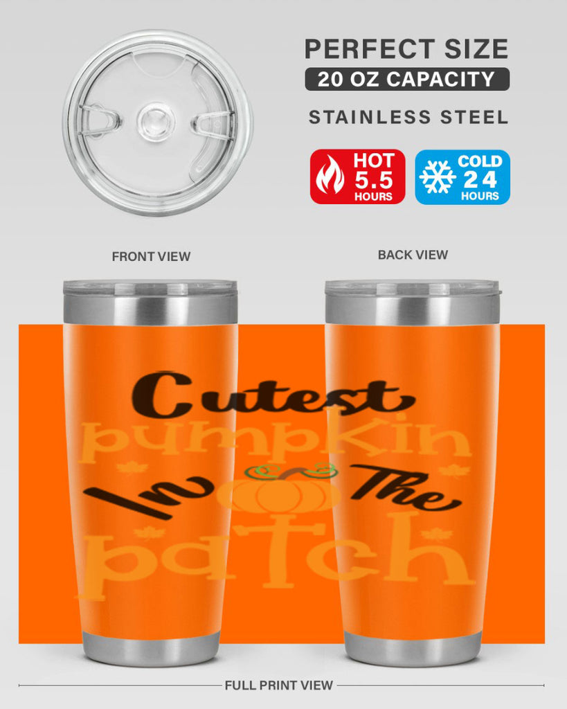 Cutestpumpkininthepatch 66#- fall- Tumbler