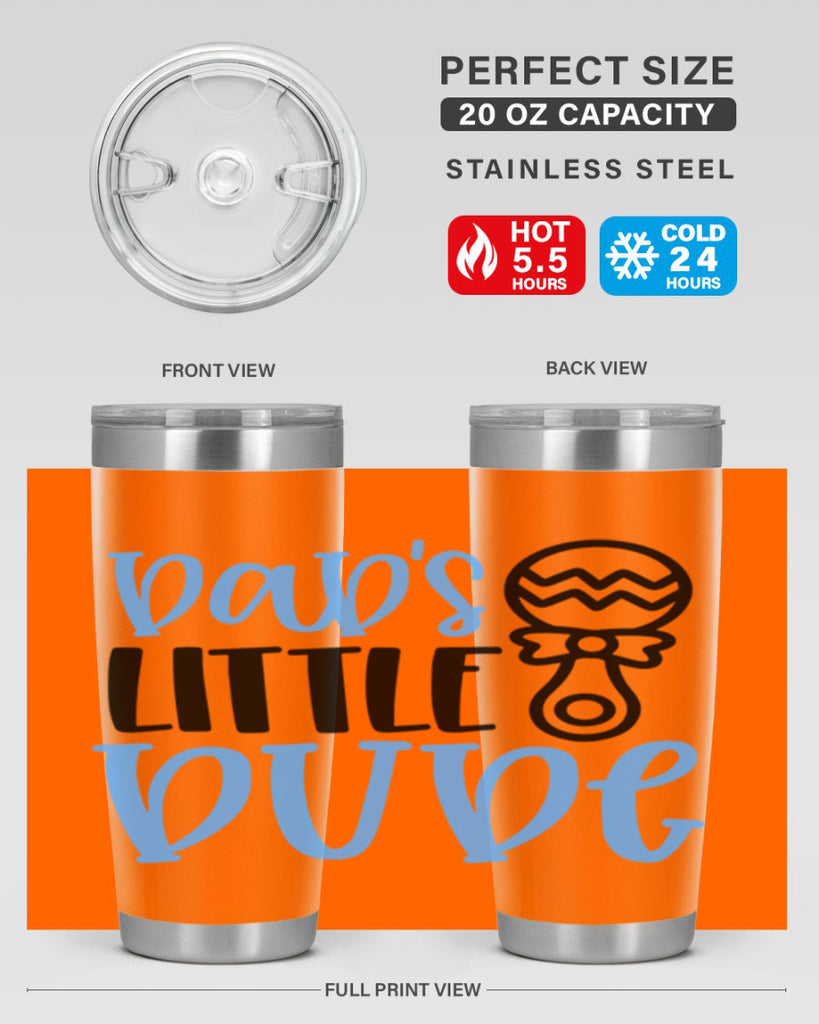 Dads Little Dude Style 102#- baby- tumbler