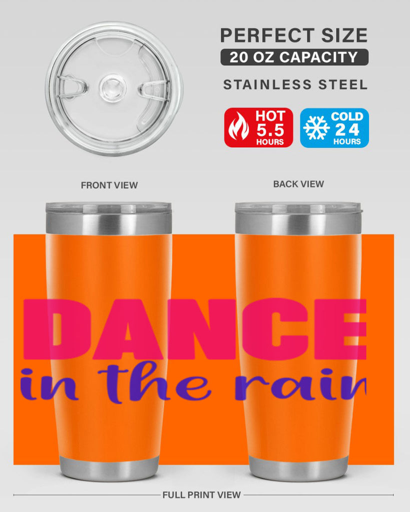 Dance in the Rain 119#- spring- Tumbler