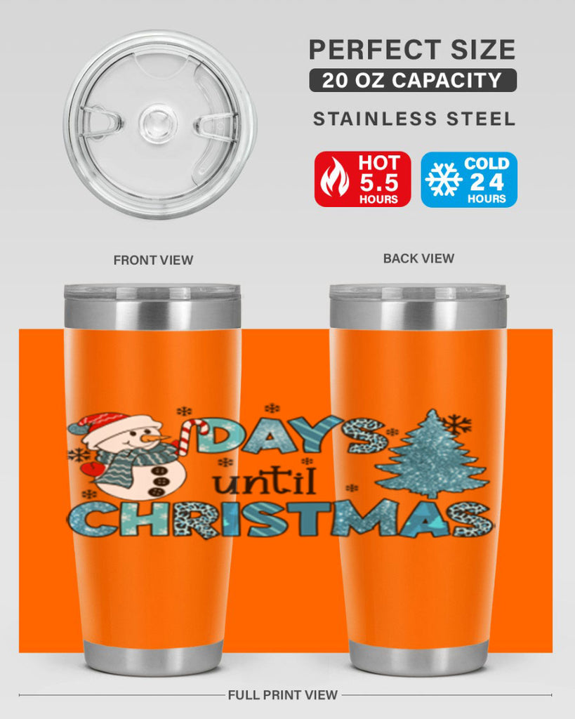 Day until Christmas 92#- winter- Tumbler