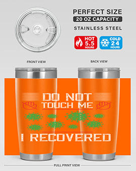 Dont Touch Me I Recovered Style 55#- corona virus- Cotton Tank