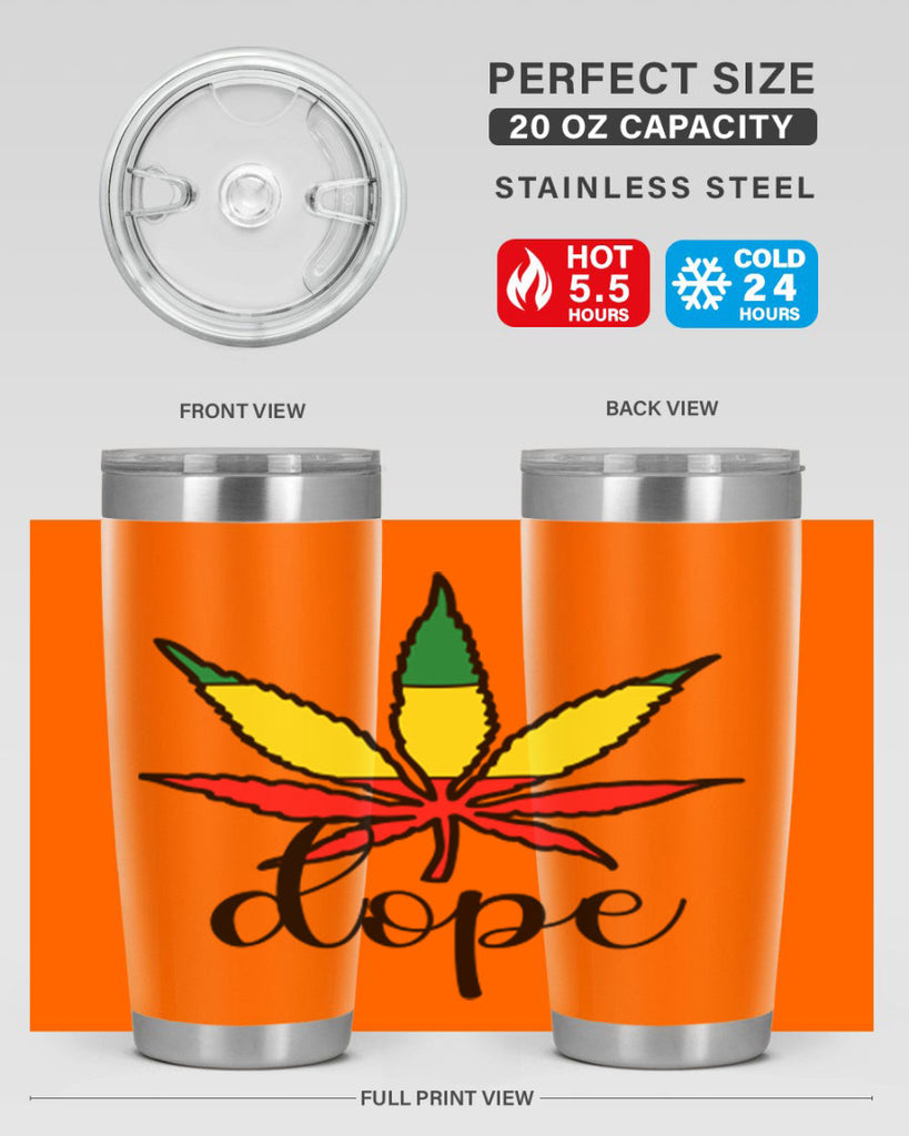 Dope 77#- marijuana- Tumbler