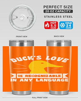 Ducks love Style 49#- duck- Tumbler