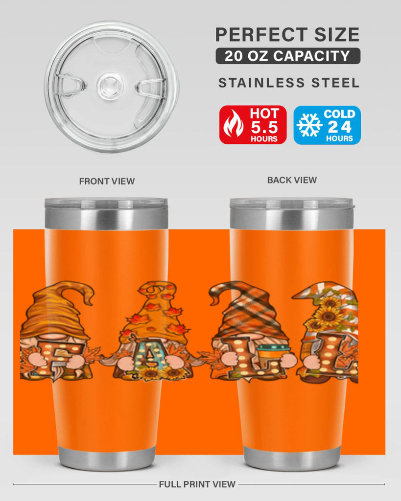 FALLGnomeAutumn 149#- fall- Tumbler