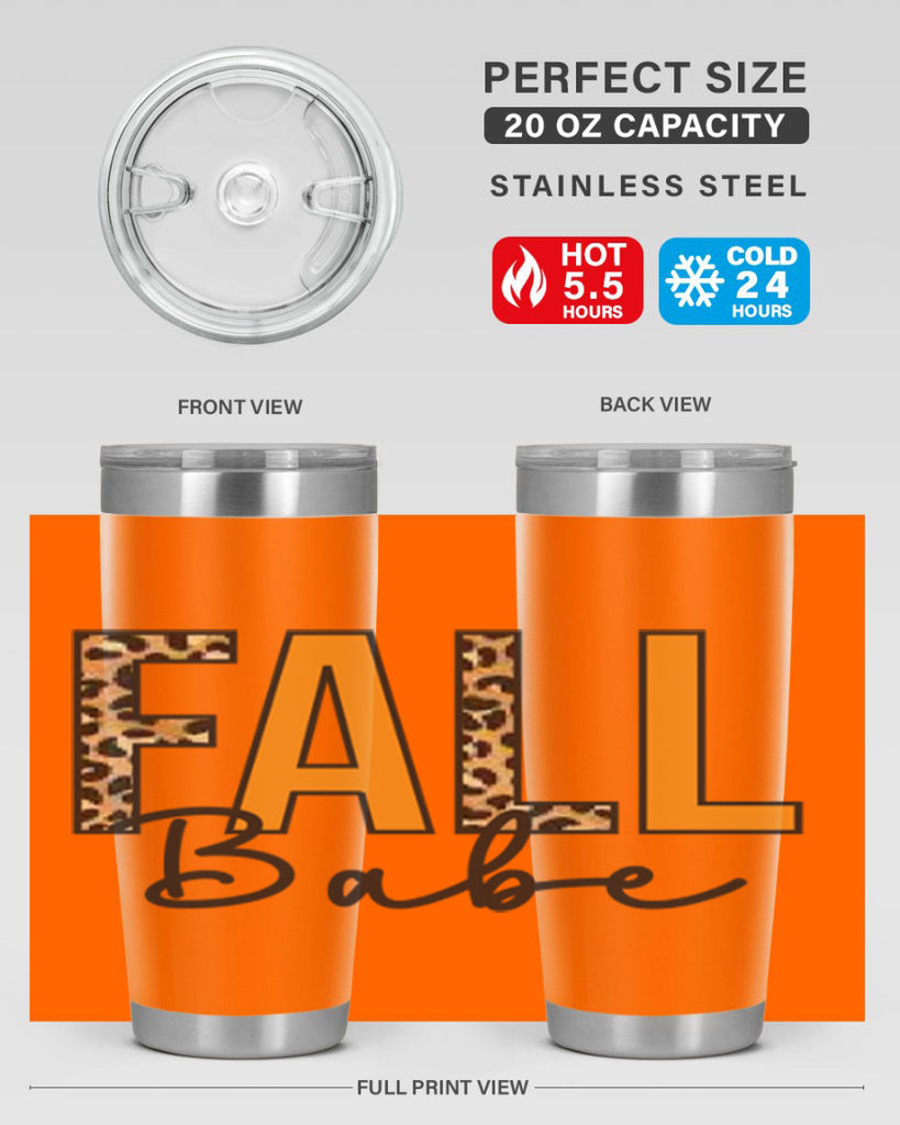 Fall Babe 87#- fall- Tumbler