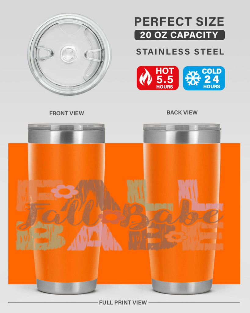 Fall Babe 88#- fall- Tumbler