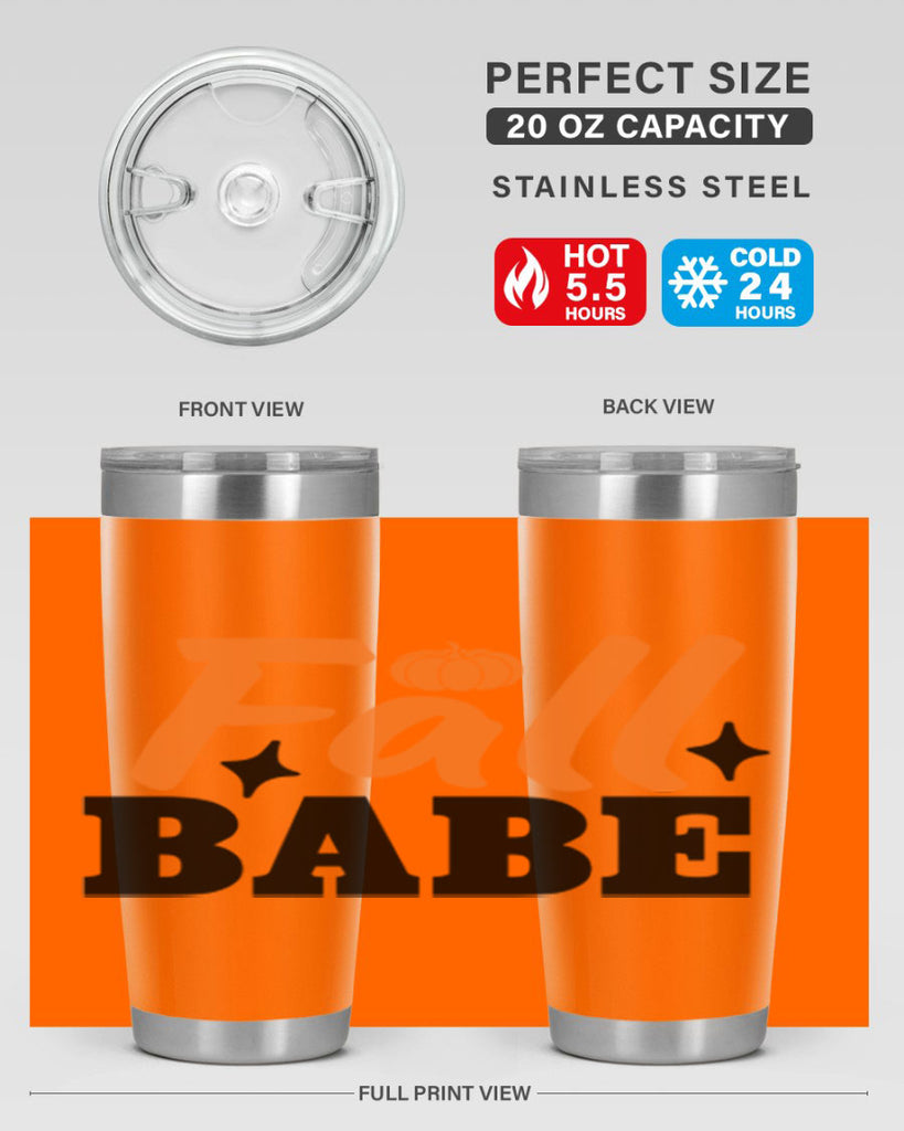 Fall Babe 89#- fall- Tumbler