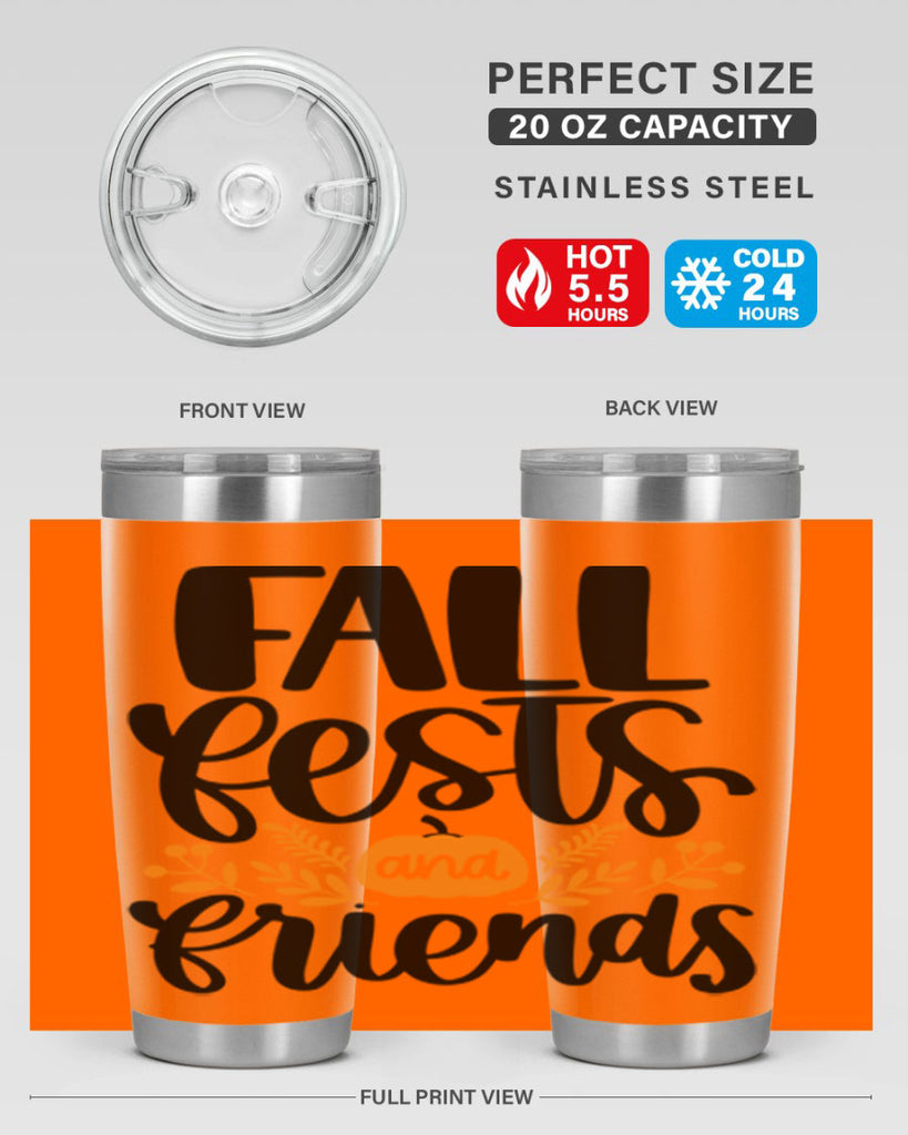 Fall Fests And Friends 484#- fall- Tumbler