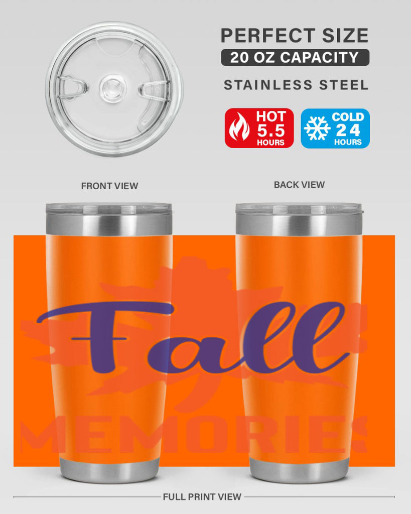Fall Memories 124#- fall- Tumbler