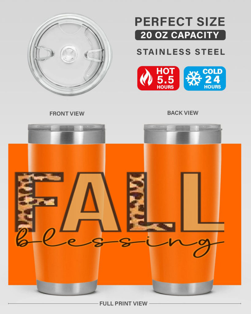 Fall blessing 90#- fall- Tumbler