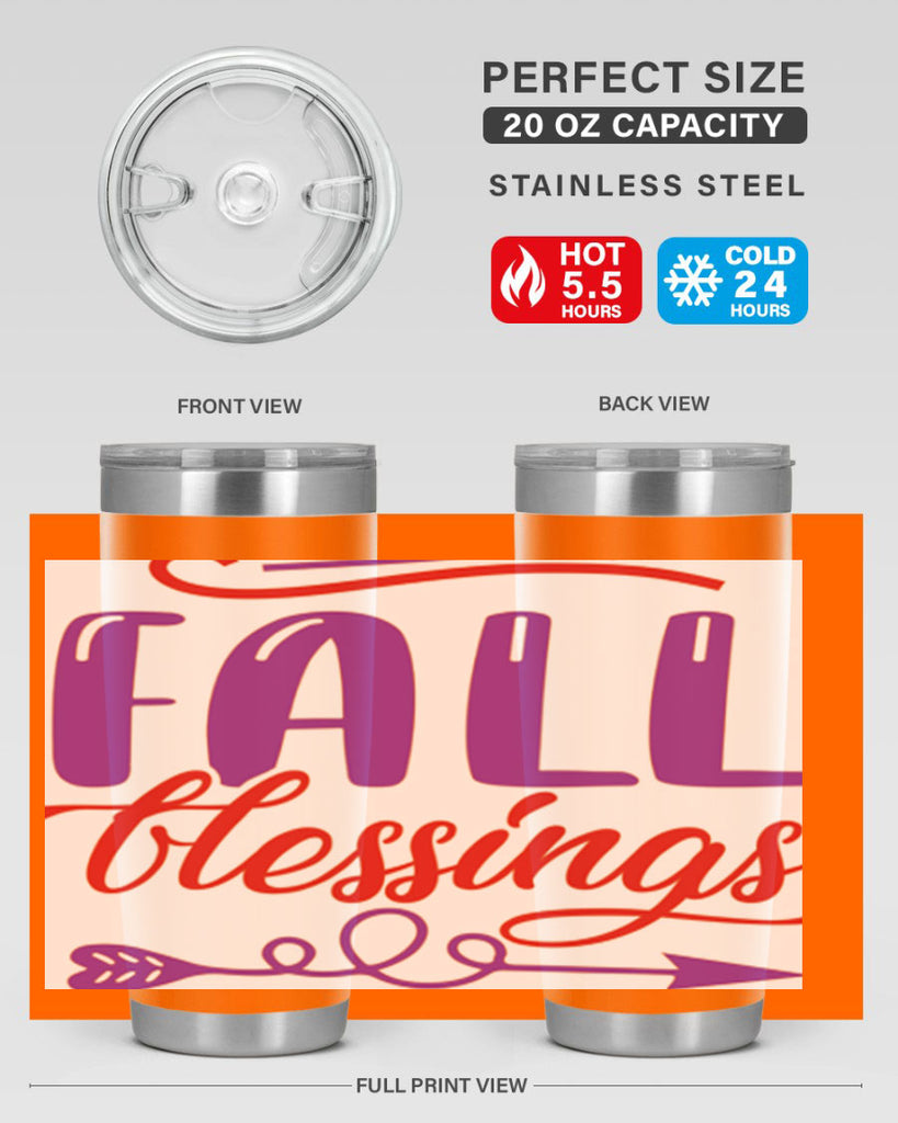 FallBlessingsdesign 146#- fall- Tumbler