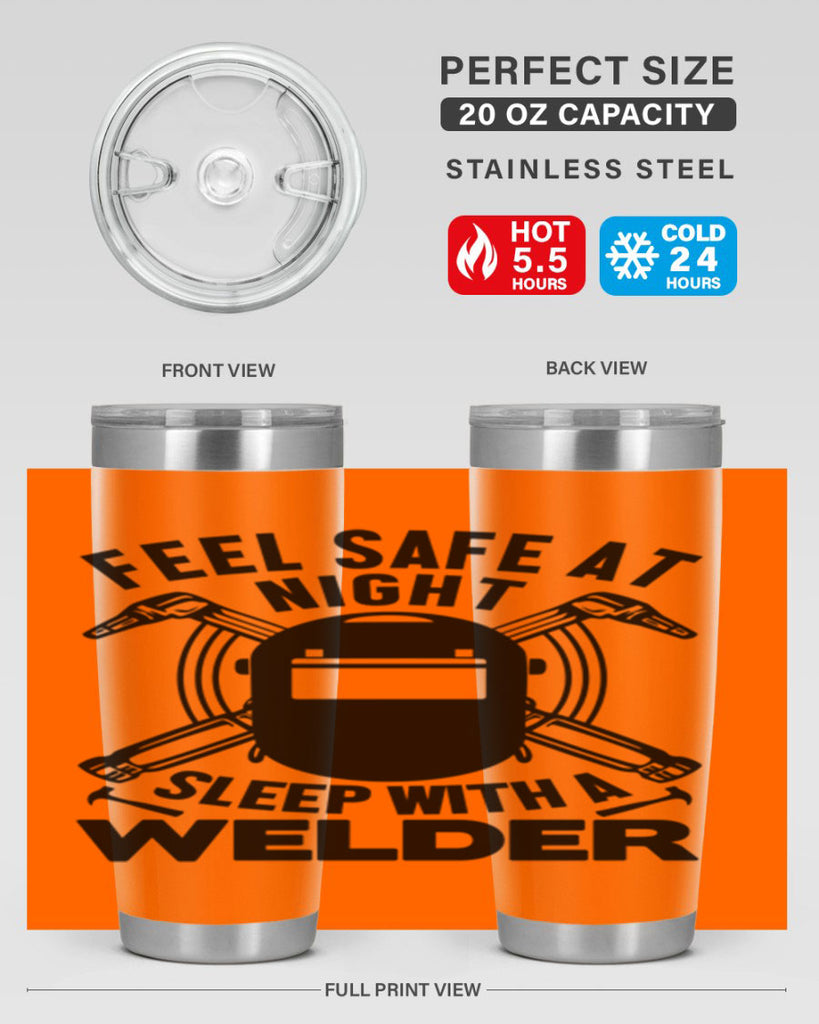 Feel safe at night Style 9#- welder- tumbler