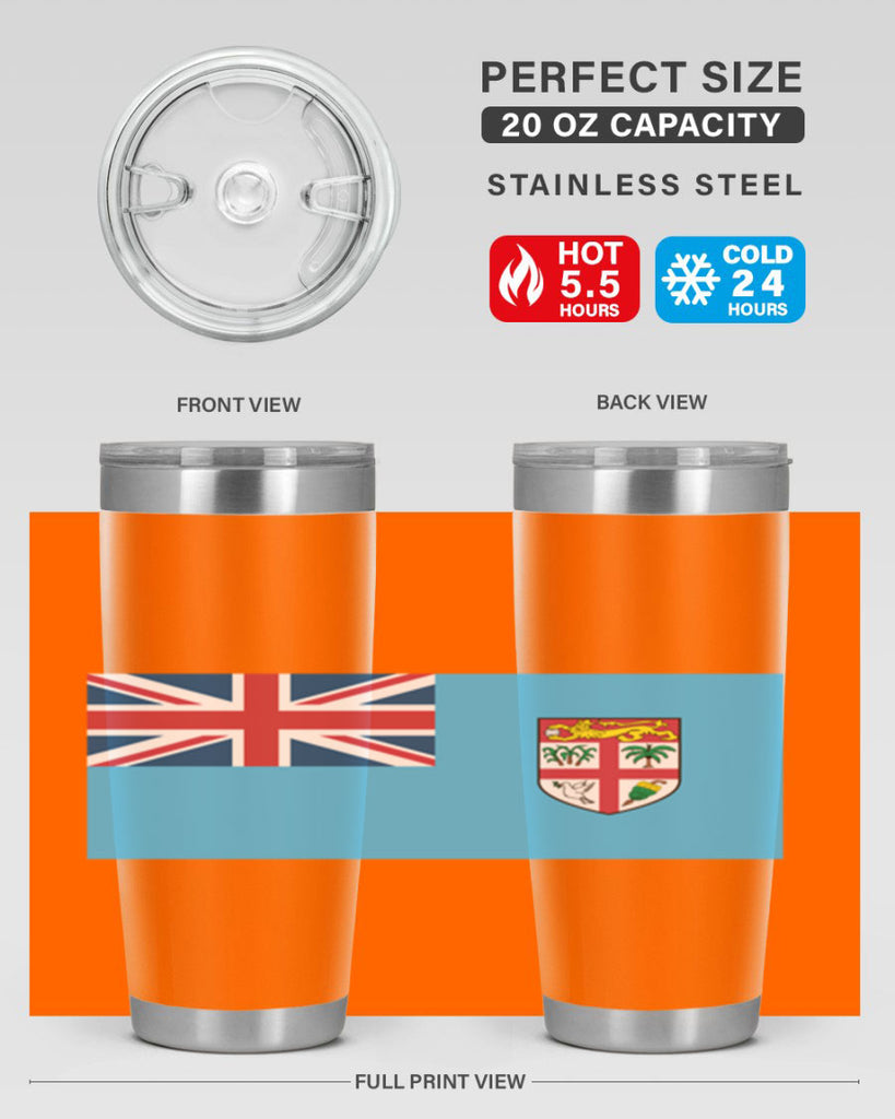 Fiji 139#- world flags- Tumbler