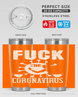 Fuck the CORONAVIRUS Style 39#- corona virus- Cotton Tank