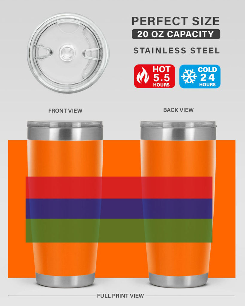 Gambia 135#- world flags- Tumbler